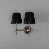 Bursa Double Wall Light Antique_Silver_Black