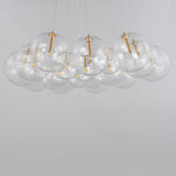 Burst 20-Light LED Chandelier by ET2 - Gold - Clear