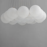 Burst 20-Light LED Chandelier by ET2 - Gold - Frost