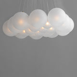 Burst 20-Light LED Chandelier by ET2 - Gold - Frost