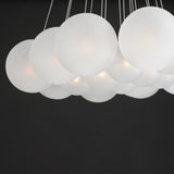 Burst 20-Light LED Chandelier by ET2 - Gold - Frost