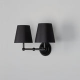 Busan Double Wall Light Matt_Black_Black