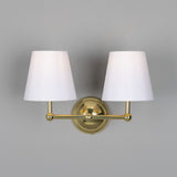 Busan Double Wall Light Polished_Brass_Black