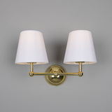 Busan Double Wall Light Polished_Brass_Black