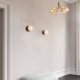 Bushed Brass/Optic Gold Apiales 6 Pendant Light by Nuura