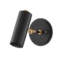 Bushwick Wall Sconce - Aged Brass/Old Bronze by Hudson Valley