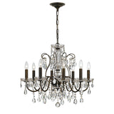 Butler Chandelier 25.5'' English Bronze