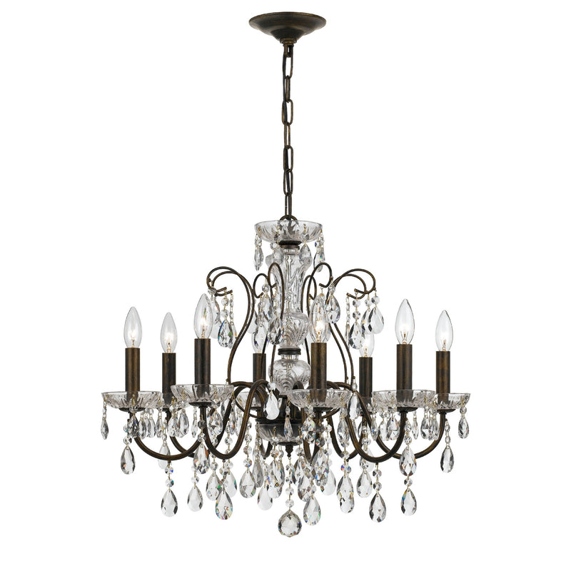 Butler Chandelier 25.5'' English Bronze