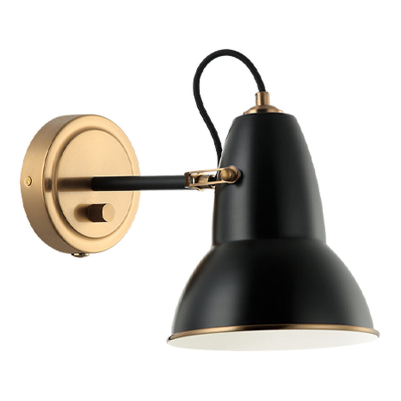 Buzz Wall Sconce 8 Inch Black