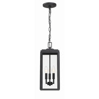 Byron Outdoor Pendant 7.5'' Matte Black
