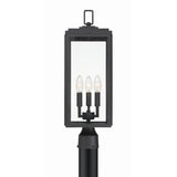 Byron Outdoor Post Lantern 7.5'' Matte Black