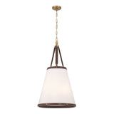Libby Langdon Callahan 18'' Luxe Gold Pendant by Crystorama