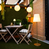 Calobra Portable Pendant Light - in a garden setting