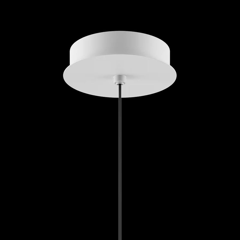CANOPY STANDARD SINGLE ø 12,5CM MATT WHITE 350mA 120V LOW VOLTAGE