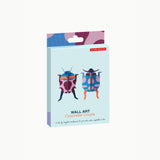 Coccinelle Couple Wall Art, flat-pack packaging