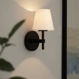 Colton 6'' Black Sconce by Crystorama