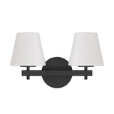 Colton 16'' Black Sconce by Crystorama