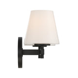 Colton 16'' Black Sconce by Crystorama