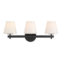 Colton 24.5'' Black Bathroom Vanity by Crystorama