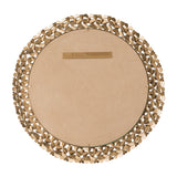 Cora 30'' Soft Gold Mirror by Crystorama