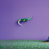 Crocodile Wall Art, styled in an interior