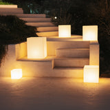 Cuby Solar & Rechargeable Cube Lamp by New Garden