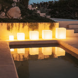 Cuby Solar & Rechargeable Cube Lamp by New Garden