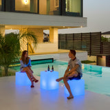 Cuby Solar & Rechargeable Cube Lamp by New Garden