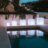 Cuby Solar & Rechargeable Cube Lamp by New Garden