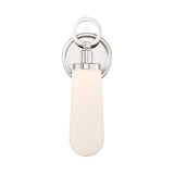 Calvin 4.75'' Integrated LED Polished Nickel Sconce by Crystorama
