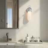 Calvin 4.75'' Integrated LED Polished Nickel Sconce by Crystorama