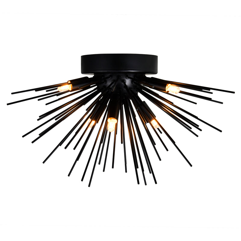 Savannah 6 Light 20in Flush Mount