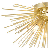 Savannah 6 Light 20in Flush Mount