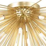 Savannah 8 Light 40in Flush Mount