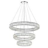 Madeline Integrated LED 3 Ring 32in Chandelier