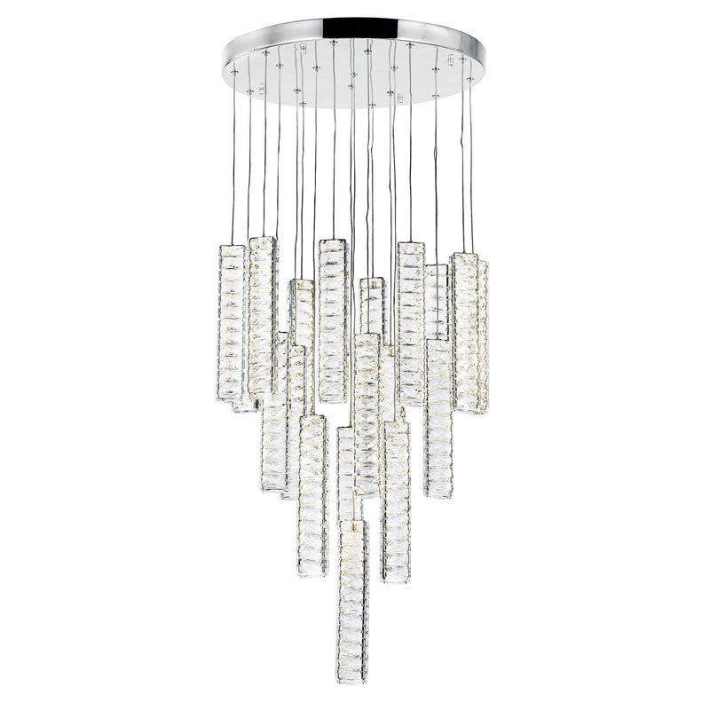 Celina Integrated LED 20in 19 Pendant Chandelier