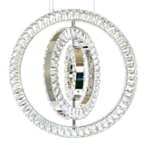 Celina Integrated LED 20in 3 Ring Chandelier