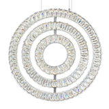 Celina Integrated LED 20in 3 Ring Chandelier