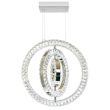 Celina Integrated LED 20in 3 Ring Chandelier