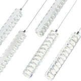 Celina Integrated LED 32in 9 Pendant Chandelier