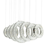 Celina Integrated LED 37in 7 Ring Chandelier
