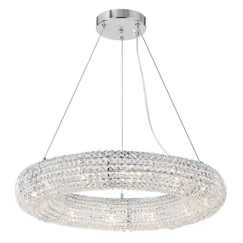 Veronique Chrome Chandelier
