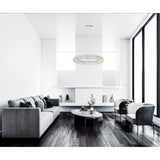 Veronique Chrome Chandelier