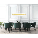 Genevieve Integrated LED Medallion Gold Chandelier