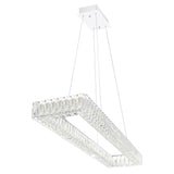 Felicity Integrated LED Chrome Chandelier