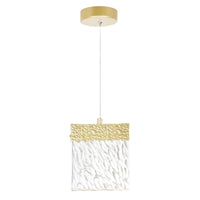 Carolina Gold Leaf Pendant