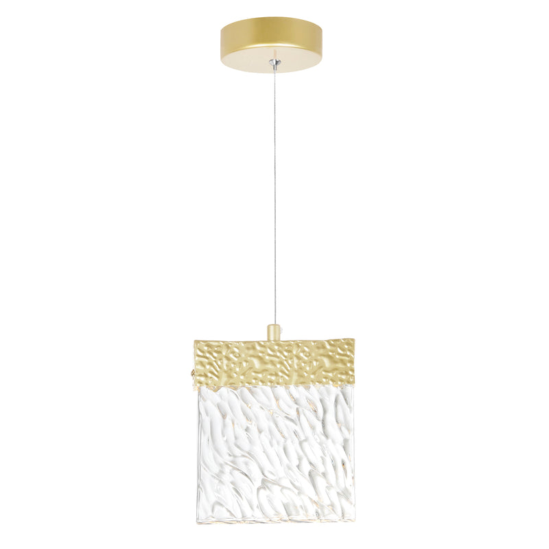 Carolina Gold Leaf Pendant