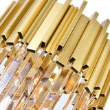 Deco 4 Light Medallion Gold Mini Pendant