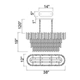 Deco Medallion Gold Pool Table Light 