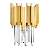 Deco Medallion Gold Wall Light 